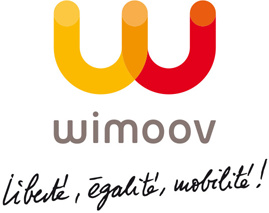 Logo Mobil&#039;Emploi Wimoov : &quot;liberté, égalité, mobilité&quot;