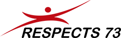 Logo Respect 73 (Réseau Santé Précarités Egalité Coordination dans les Territoires de Santé de Savoie)