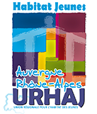 Logo de l&#039;association Habitat Jeunes AURA - URHAJ
