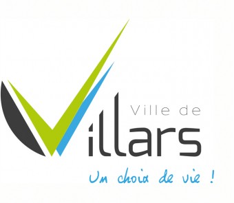 Logo de la ville de Villars &quot;un choix de vie&quot;