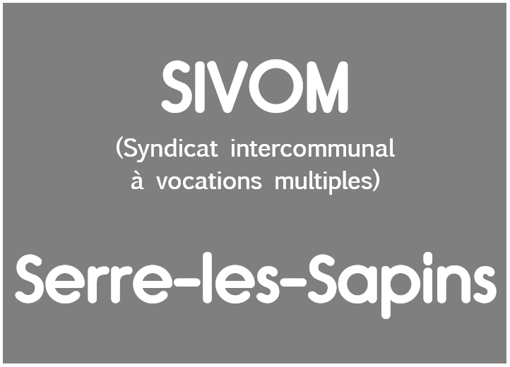 Pastille SIVOM Franois-Serre-les-Sapins (syndicat intercommunal à vocations multiples)