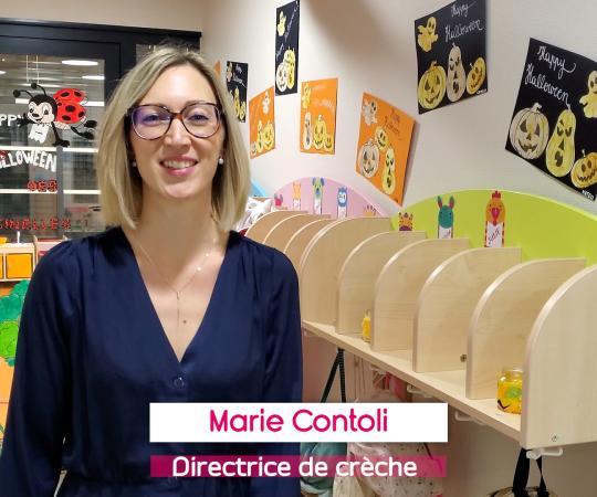 Marie CONTOLI Directrice de crèche Marie CONTOLI Directrice de crèche