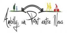 Logo de la Mairie Ambilly "un Pont entre Nous"